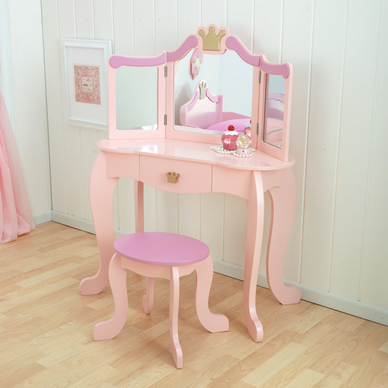 KidKraft Princess Vanity Set with Mirror & Reviews